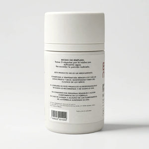 Magnesium L-Threonate + Bacopa BENE — vista lateral del envase para memoria