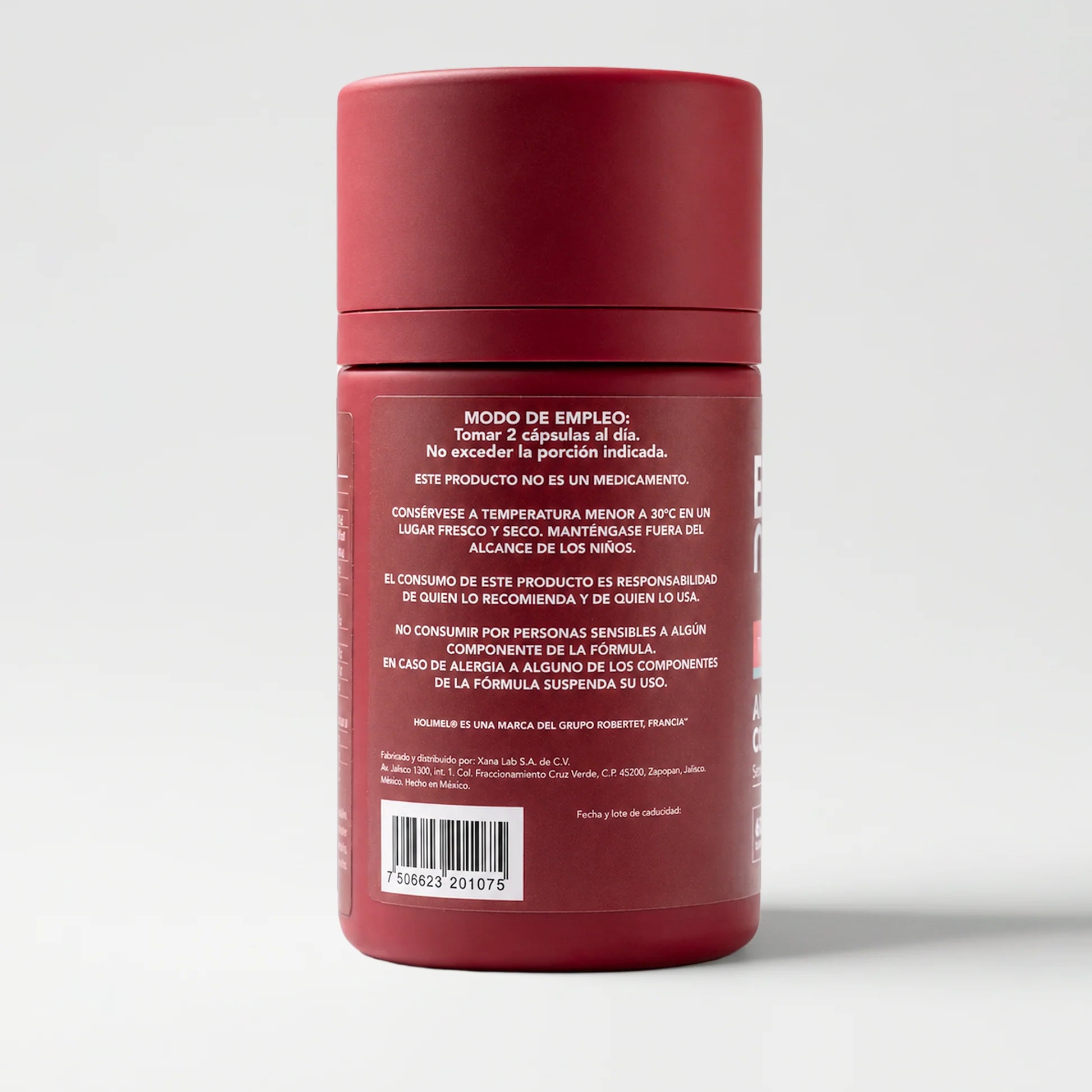 Antioxidant Complex BENE — vista lateral del envase, protección celular avanzada