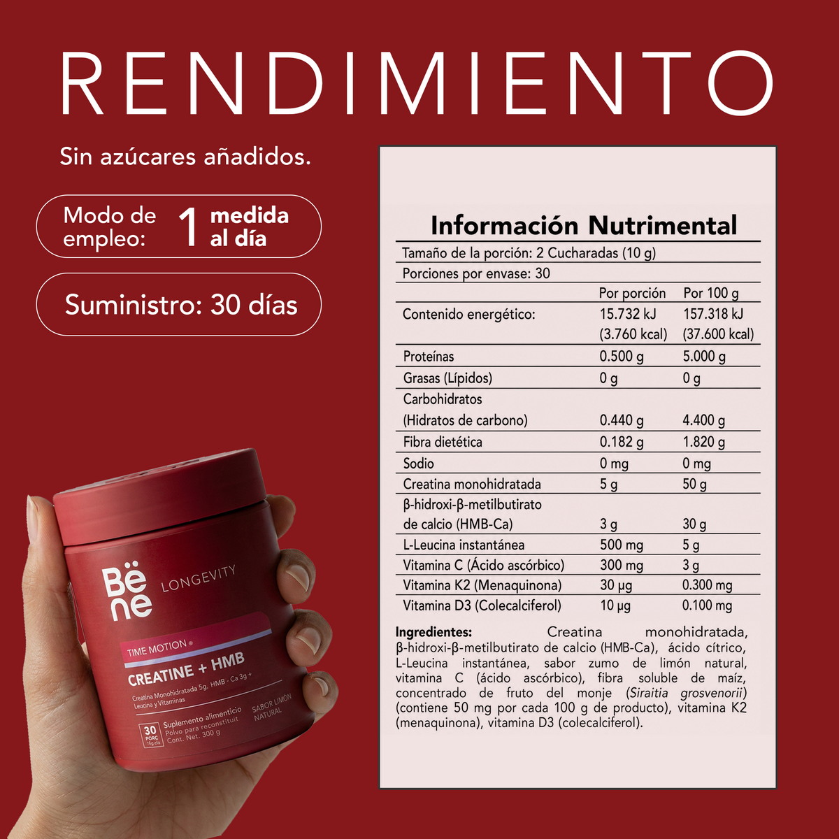 Creatine + HMB BENE