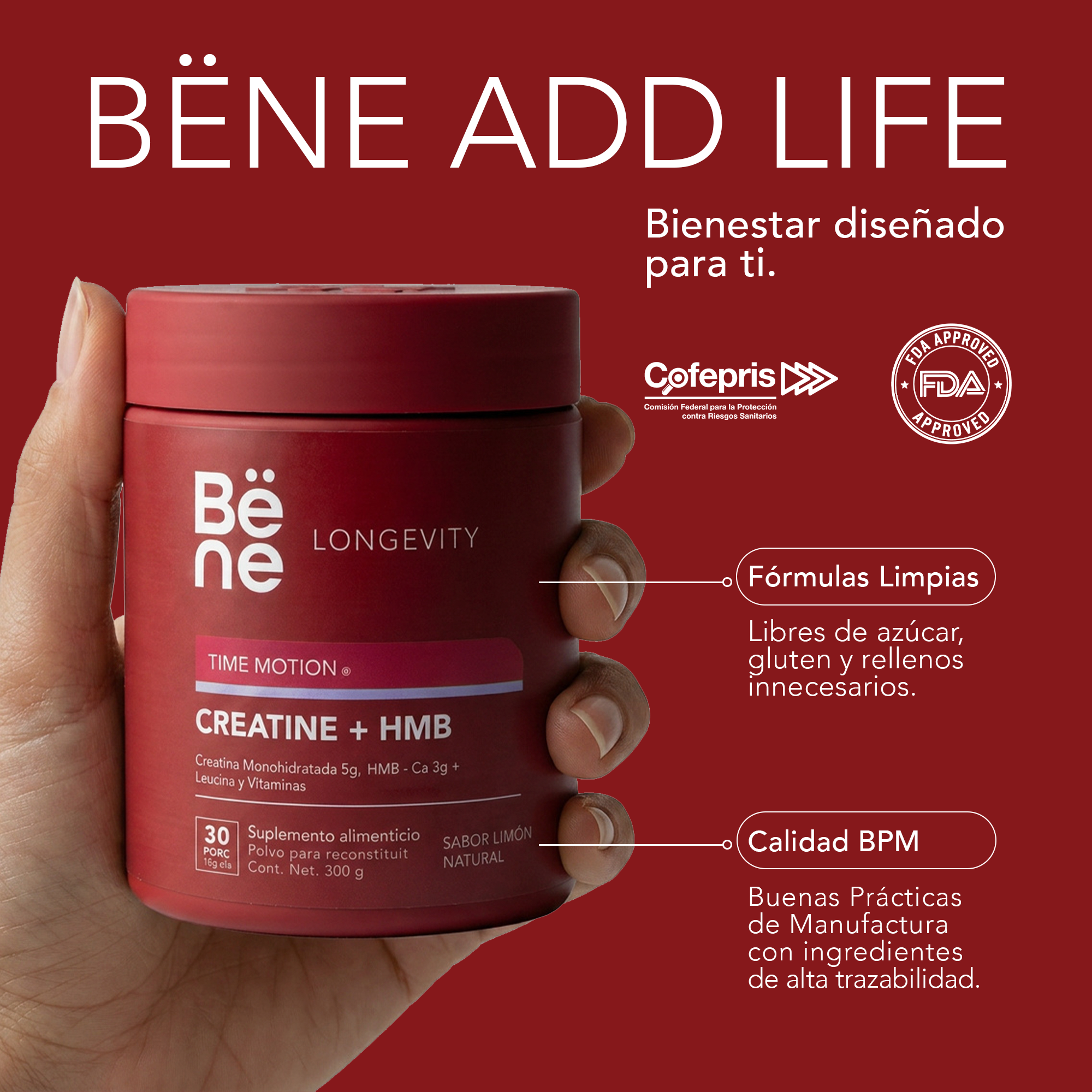 Creatine + HMB BENE