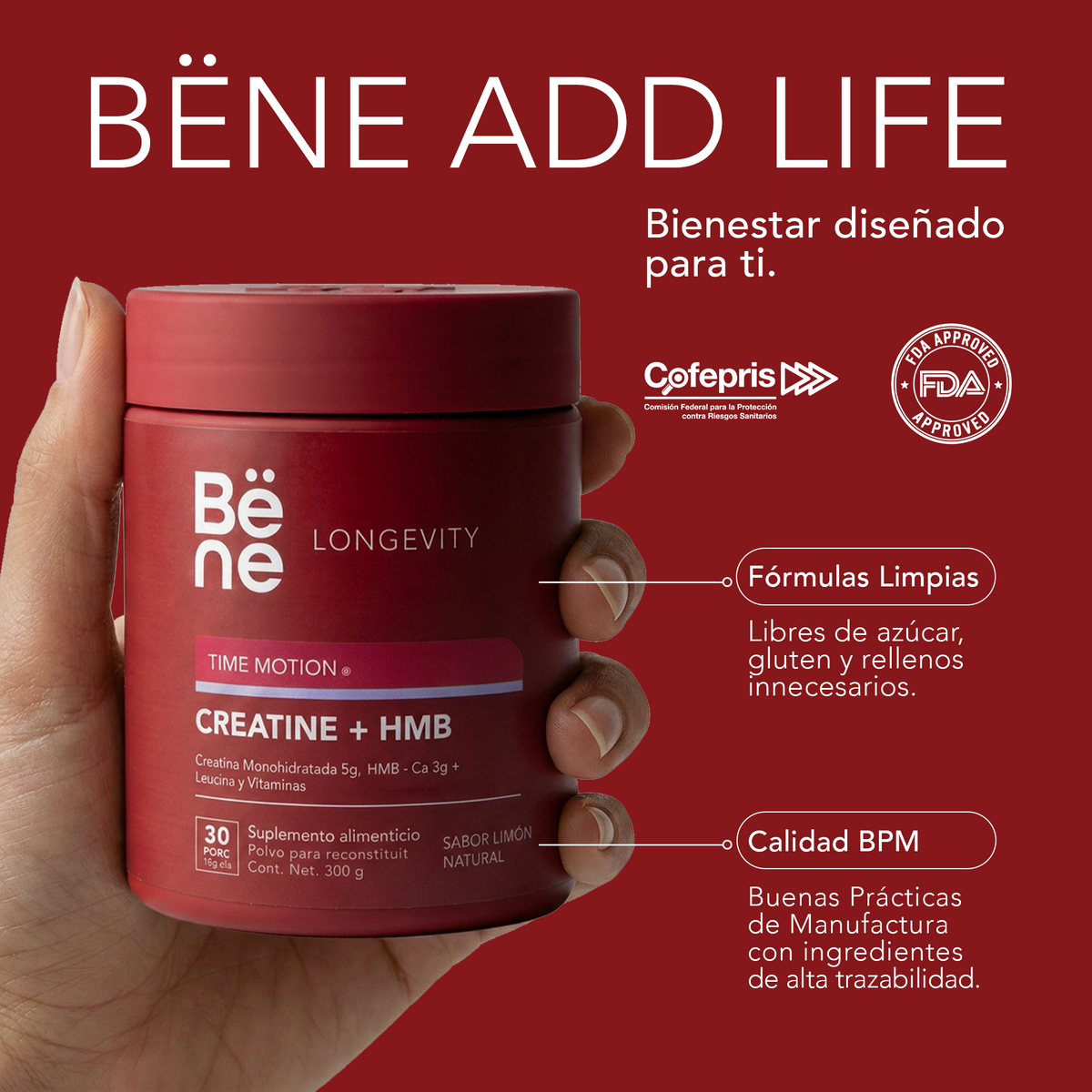Creatine + HMB BENE