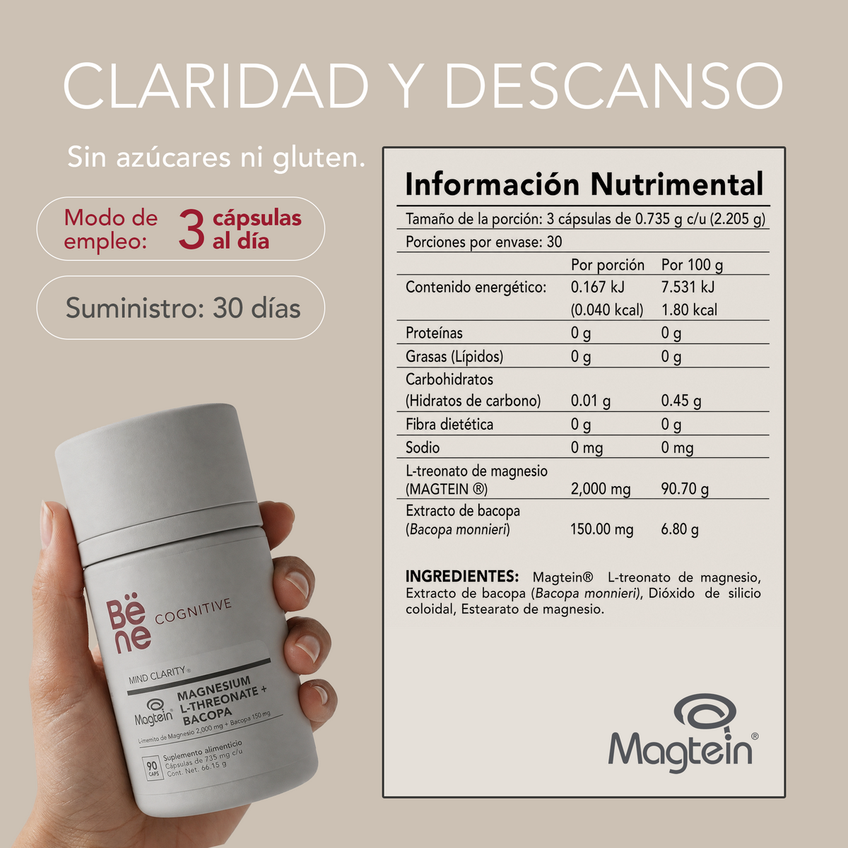 Tabla nutrimental