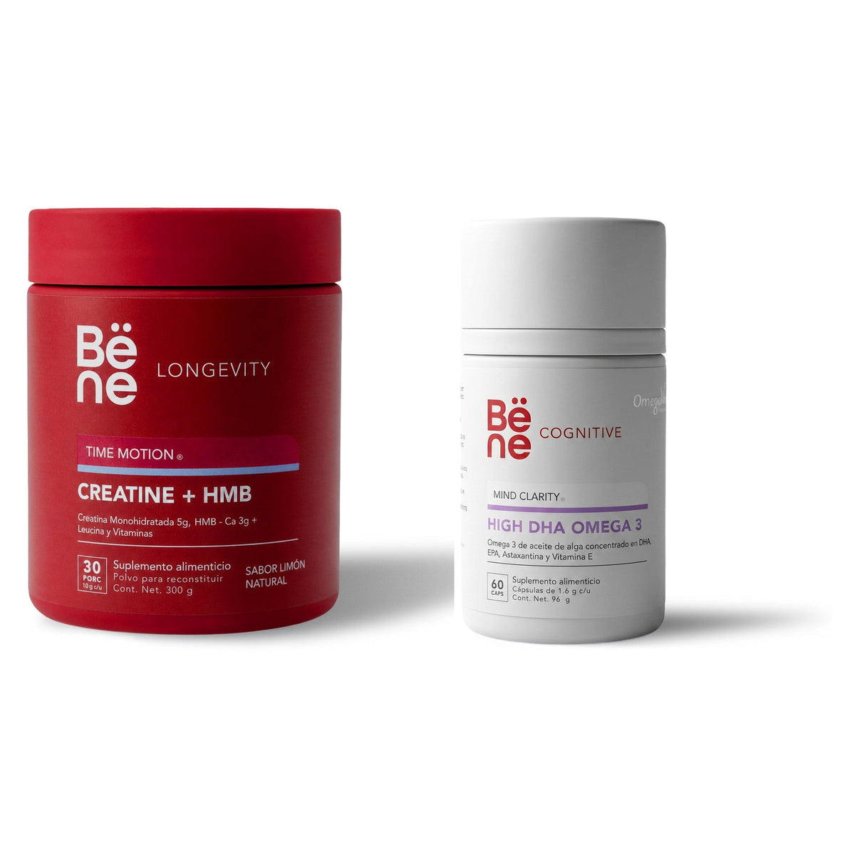 Pack Creatine + HMB + High DHA Omega 3